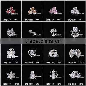 2016 New Style 3D Nail Art Rhinestone Decorations Beauty Colorful Designs Alloy Nail Art For Glitter Manicure Tools