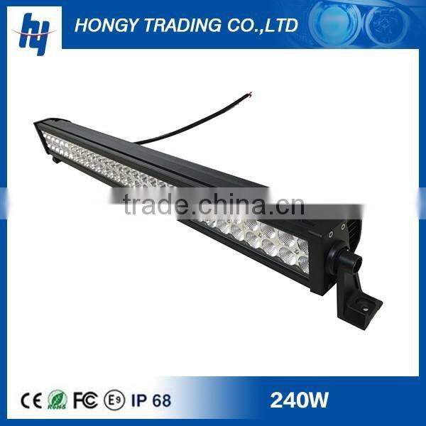 wholesale 42inch 240w led light bar, high lumen flood 240Watt led offroad light bar, high quality 40" 240W led light bar