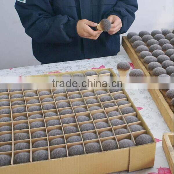 Black badger shaving knots for shaving kits