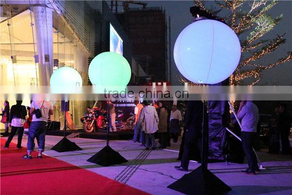 Inflatable led decorations led inflatable star with stand for party/event deocartions