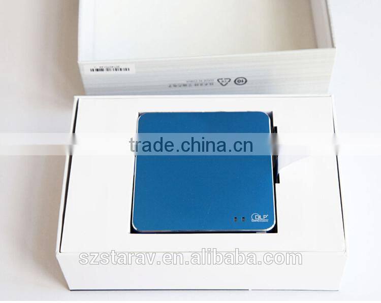 wifi bluetooth pico projector smart projector with built-in battery speaker HDP200 Home Theater Video DLP