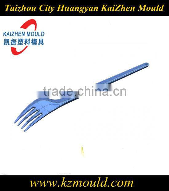 Plastic disposable fork molds plastic tableware molds