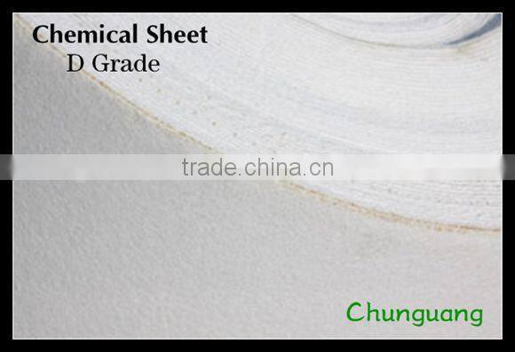Non-woven chemical sheet used as toe puff & counter
