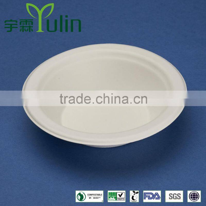 BL-34 340ml/12 oz disposable cheap thermal food serving sugarcane bowls