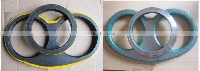 schwing concrete pump wear plate and cutting ring