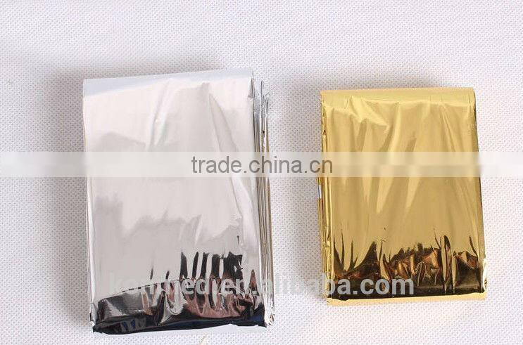 Emergency mylar blanket for Earthquake rescue