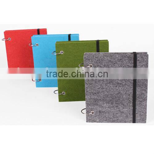 High quality customized felt notebook supplier in China