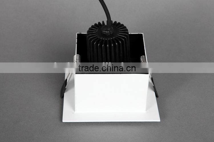 Commercial lighting 7w recessed led grille light for indoor lighting