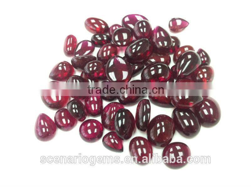 #CMZZ Natural Multi-Shape Cabs Loose Gemstone Rubellite Cabochon