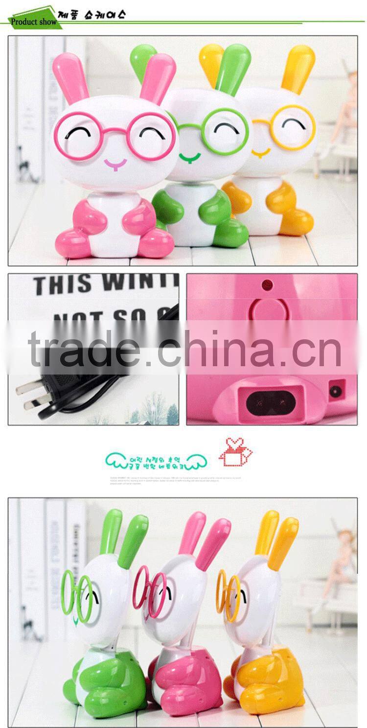 Plastic gift box portable luminaire led table lamp led