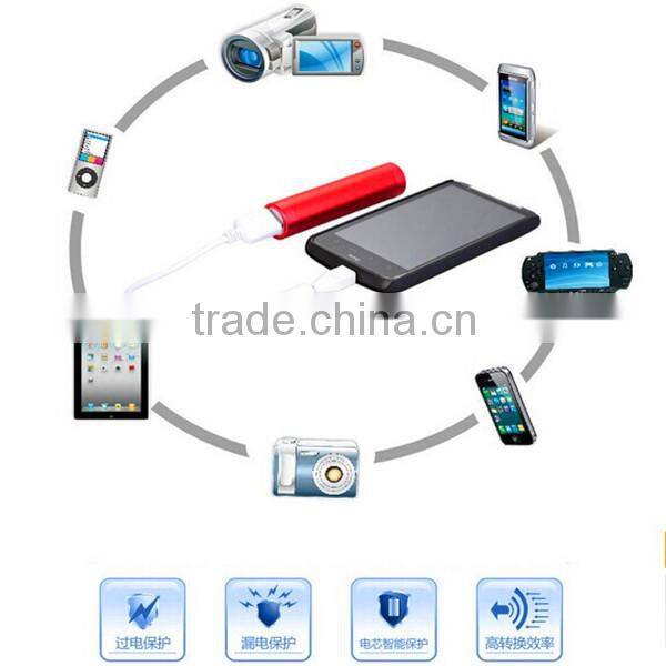 design for iphone mobile power bank, mini portable mobile power bank 2600 mah