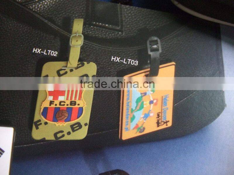 Canada Flag Logo Customized PVC Travel Name Tag