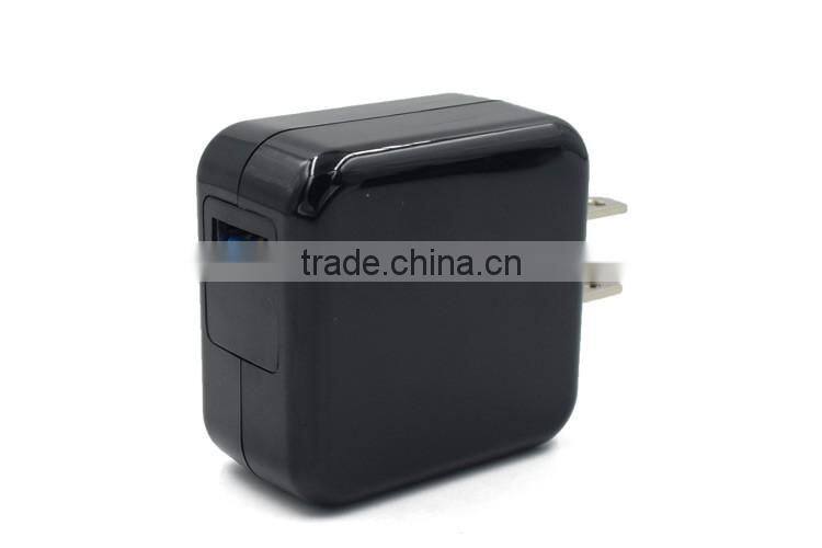 Quick charge portable 9V 2A wall USB charger with ABS EU material