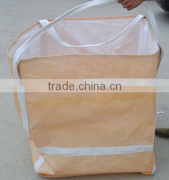 recycled 1 ton jumbo bag/ fibc, polypropylene jumbo bag scrap