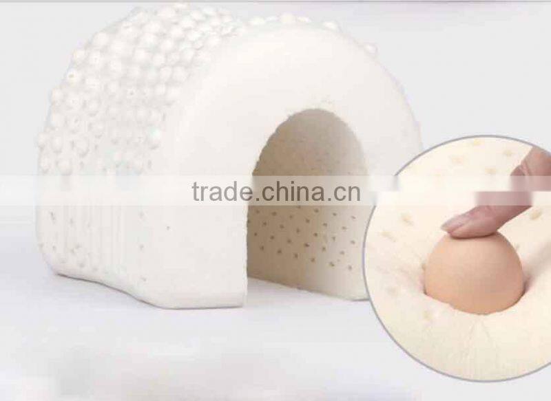 latex foam massage throw body pillow
