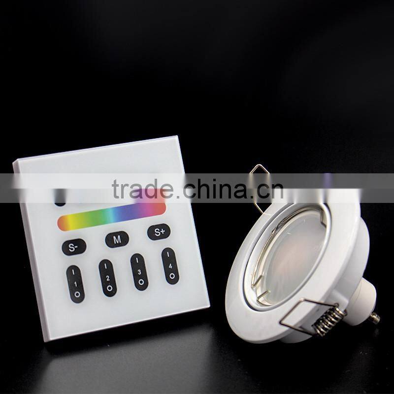 2.4G wifi 4W GU10 rgbw led Spotlight