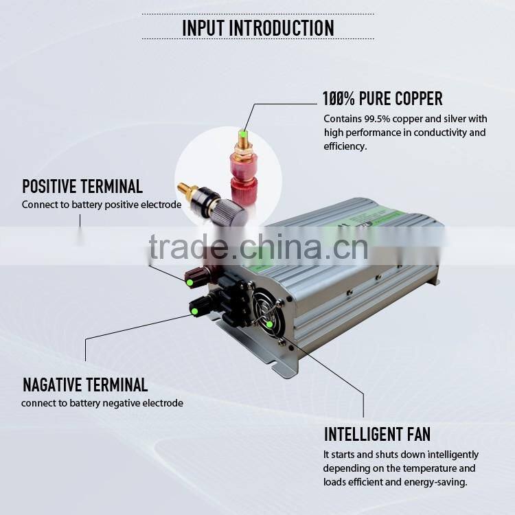 Full power 12v 24v 48v dc 230v ac 1000w solar power Inverter