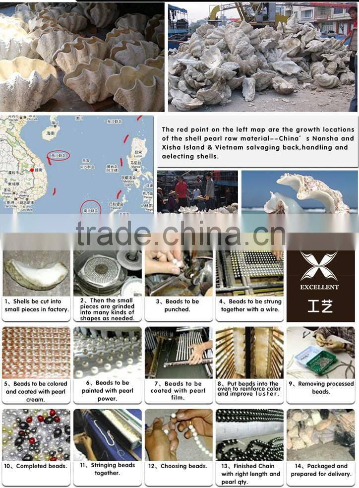 wholesale loose heart shaped shell beads