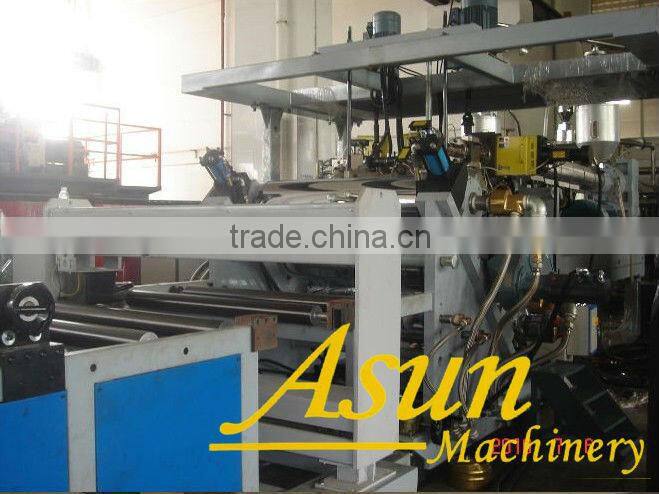 high speed PP PE PS PET plastic sheet making plant/plastic sheet plant manufacture factory