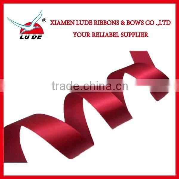 colorful satin ribbon for gift wrapping ribbon /package wrapping ribbon