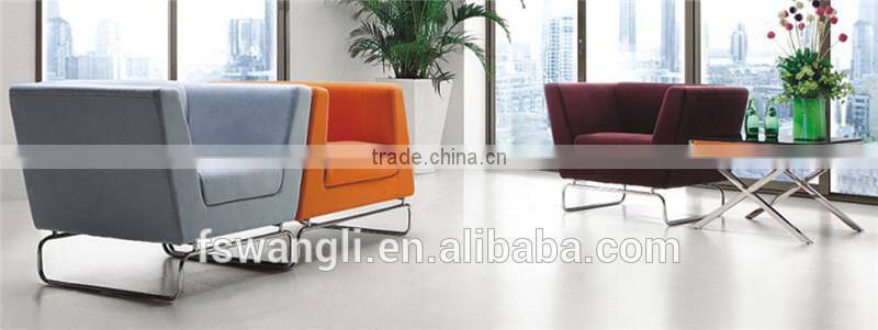 Good quality and comfortable single fabric sofa