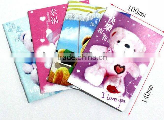 exercise book for kids/cute notebook/office stationary educational/child book/ promotional gift