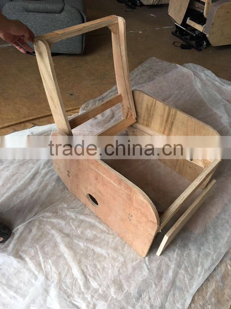 European style morden fabric electric recliner chair