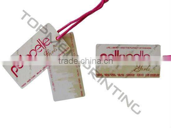 Customized Apparel Hang Tag Design