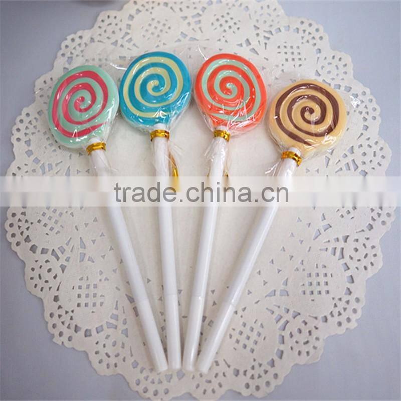 Candy Shaped Colorful Fancy Decoration Wholesale Plastic Pens
