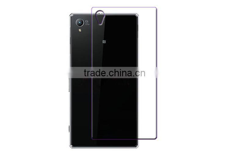 Anti-Glare Japan material 9H hardness mobile screen protector for Sony Z1
