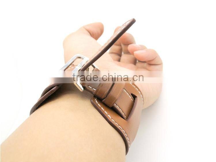 Best Selling newest custom fashionable leather watch band for apple