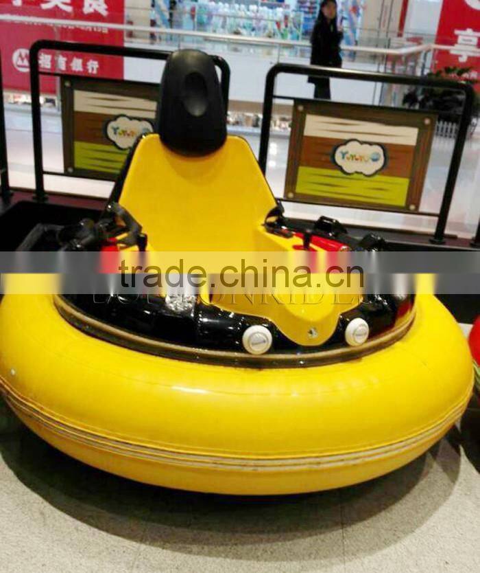 coin game machine kids rides the best fiber glass kids UFO bumper car on sale