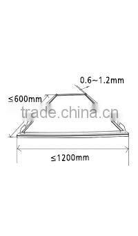 Aluminum linear ceiling cheap aluminum spandrel ceiling system