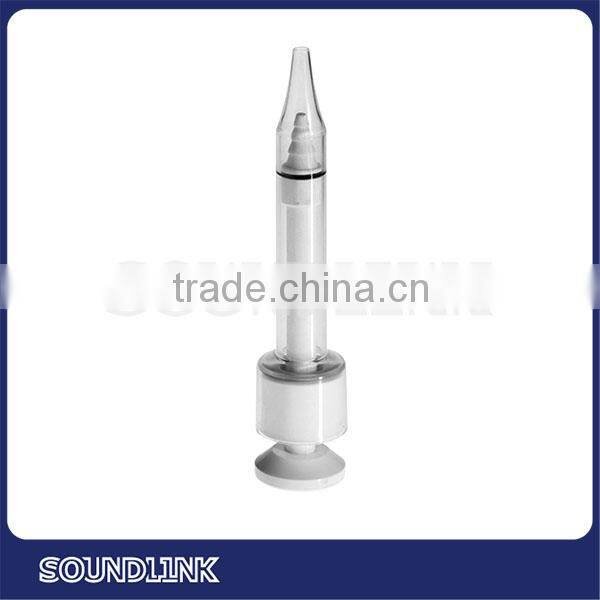 PC material earmold dispenser syring tool set for injection