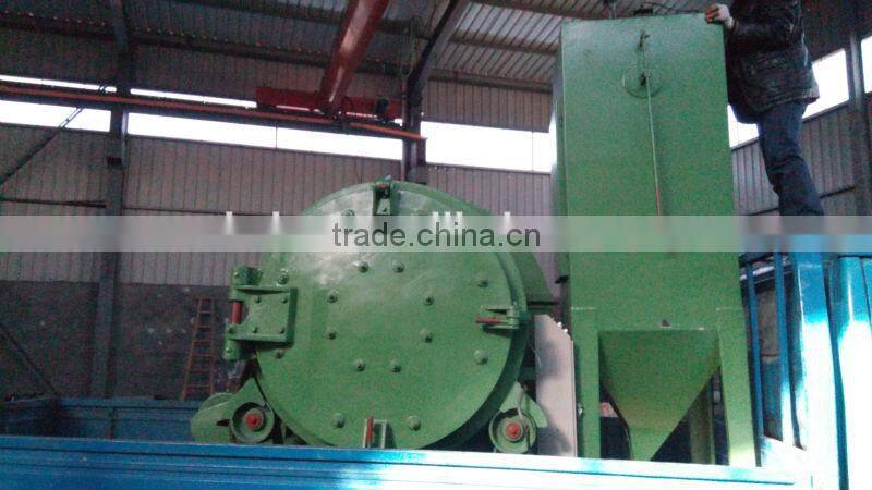 drum type shot blasting machine for surface washing