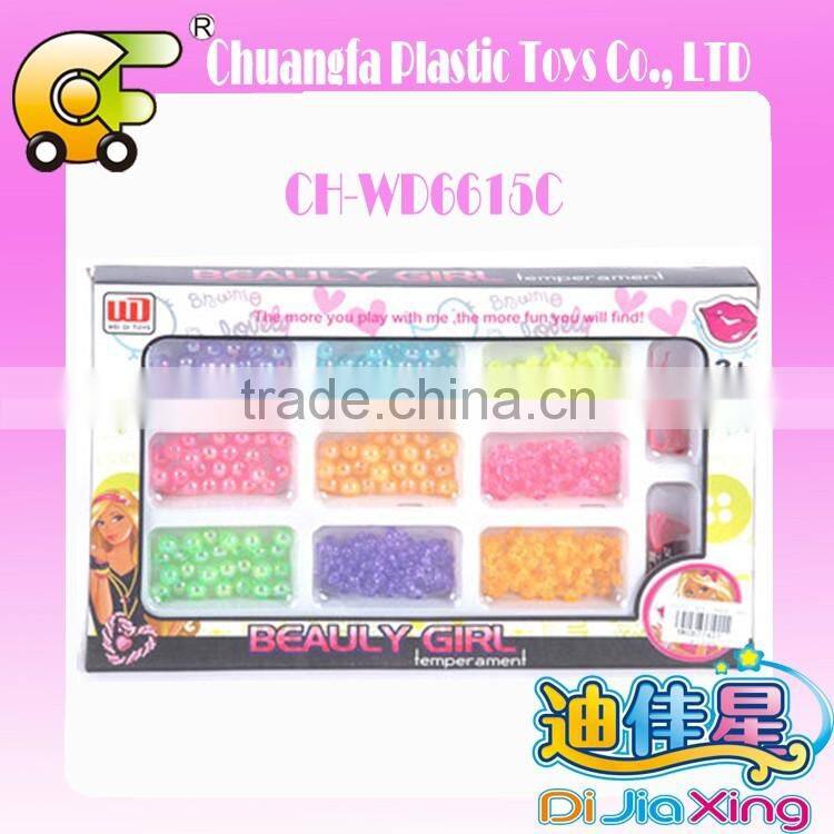 Latest design DIY beads necklace for kids playing