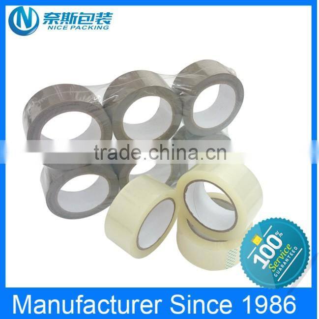 Carton packaging used opp adhesive tape, Clear/brown packing tape, transparent bopp tape