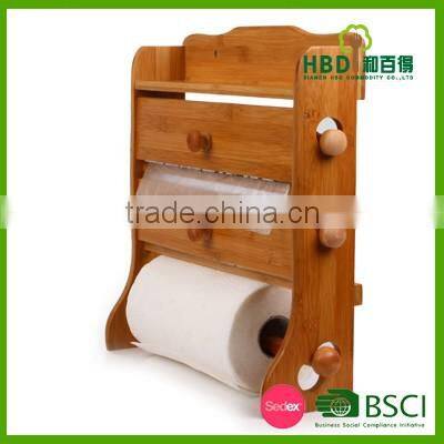 2016 high quality bamboo toilet roll holder,wood toilet paper holder wholesale
