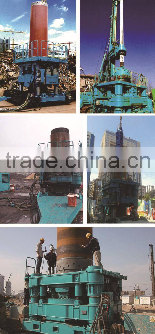casing oscillator foundation building equipment