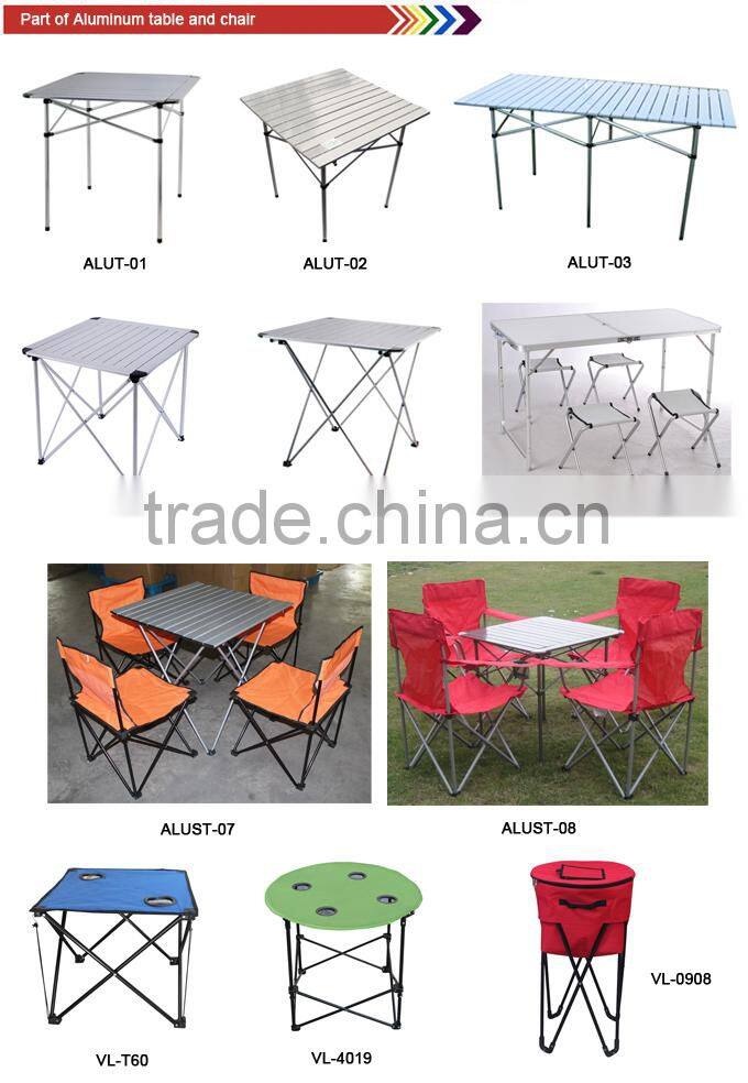 outdoor aluminum folding picnic table