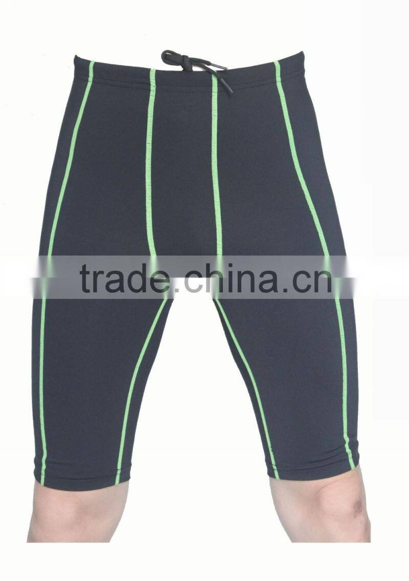 2015 Sports Dri Fit Gym Shorts, Running Tights, Custom Fitness Compression Tights for men