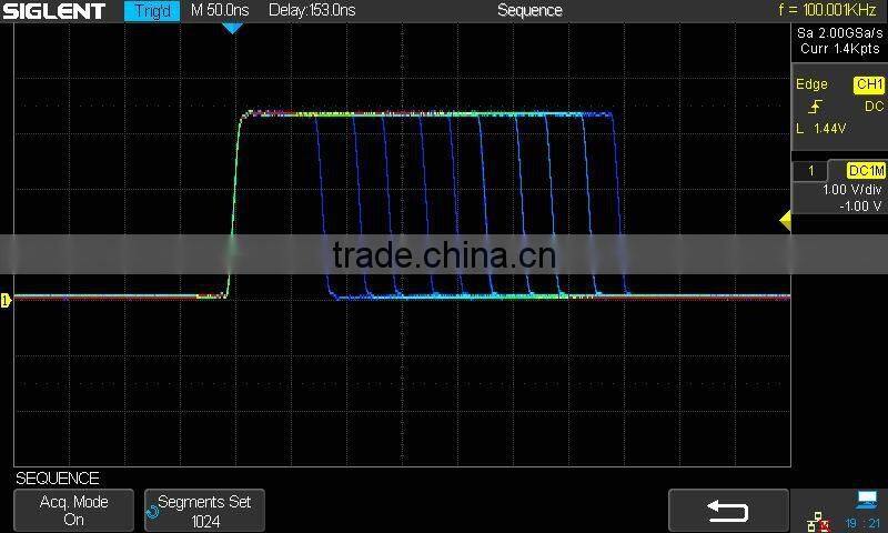 SDS2202X,oscilloscope digital display,200MHz portable oscilloscope,2 channels