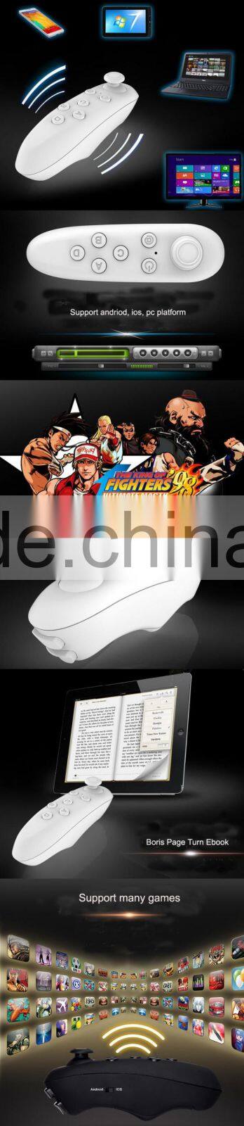 VR-PARK Portable Wireless Bluetooth 3.0 Game Controller Joystick Mini Gamepad for iOS and Android Smartphones