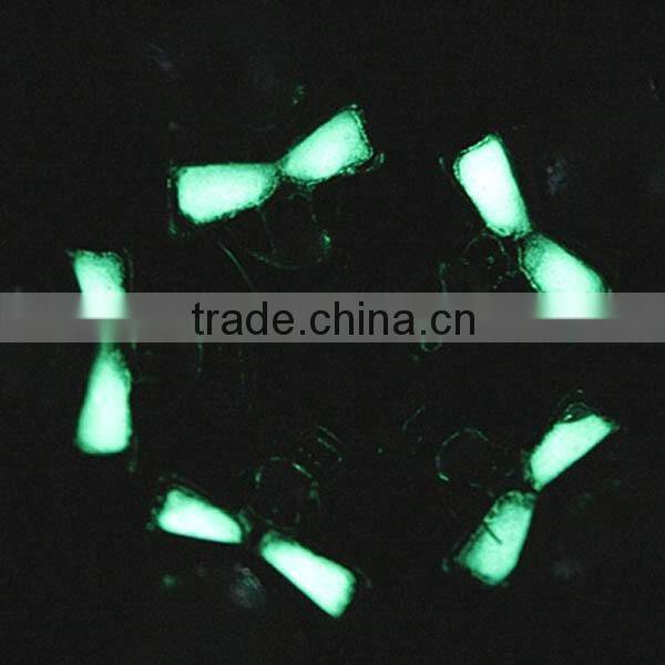 "Glow in the dark" Metal skull beads wholesale PRA-2034