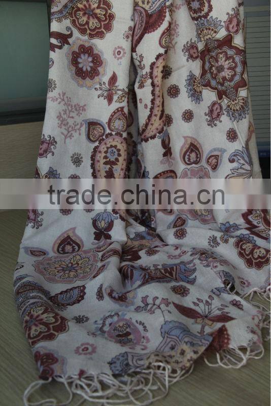 print scarf shawl wool printed scarves