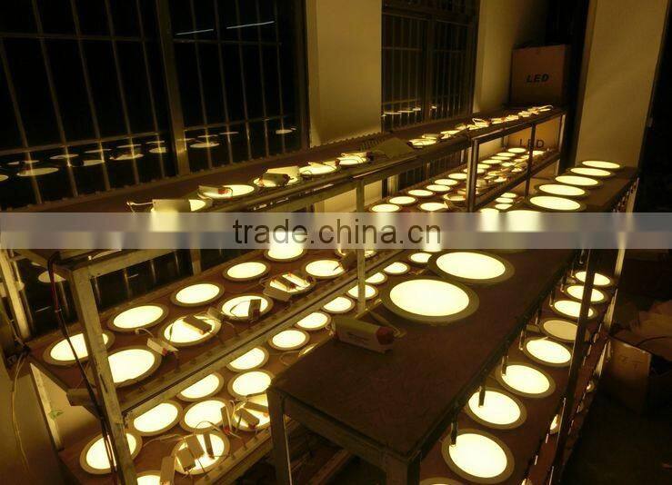 6w 15w 18w 20W ra70 ultra led panle round light 120 degree with a good driver energy saving ,ultra thin LED panel light