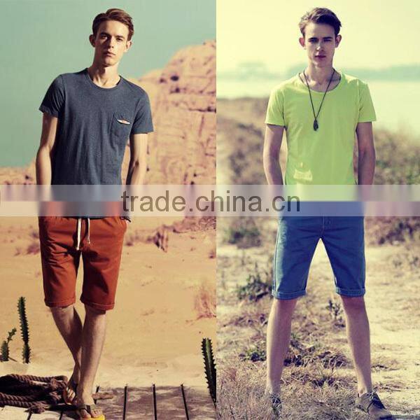 wholesale cheap high waisted slimming running mens cotton shorts