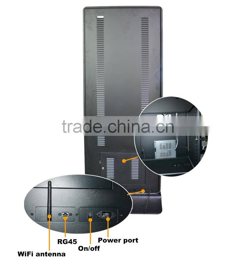 Alibaba shop 46 inch 1080P floor standingandroid system interactive full-hd dynamic lcd advertising tv screens made in China