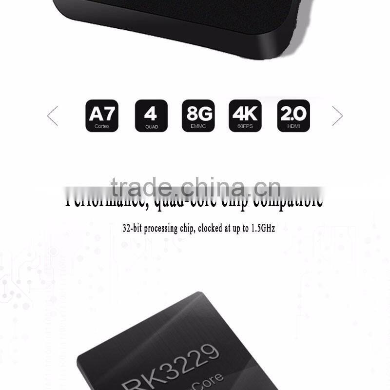 2016 V88 RK3229 Kodi 16.0 Android 5.1 SET TOP TV box