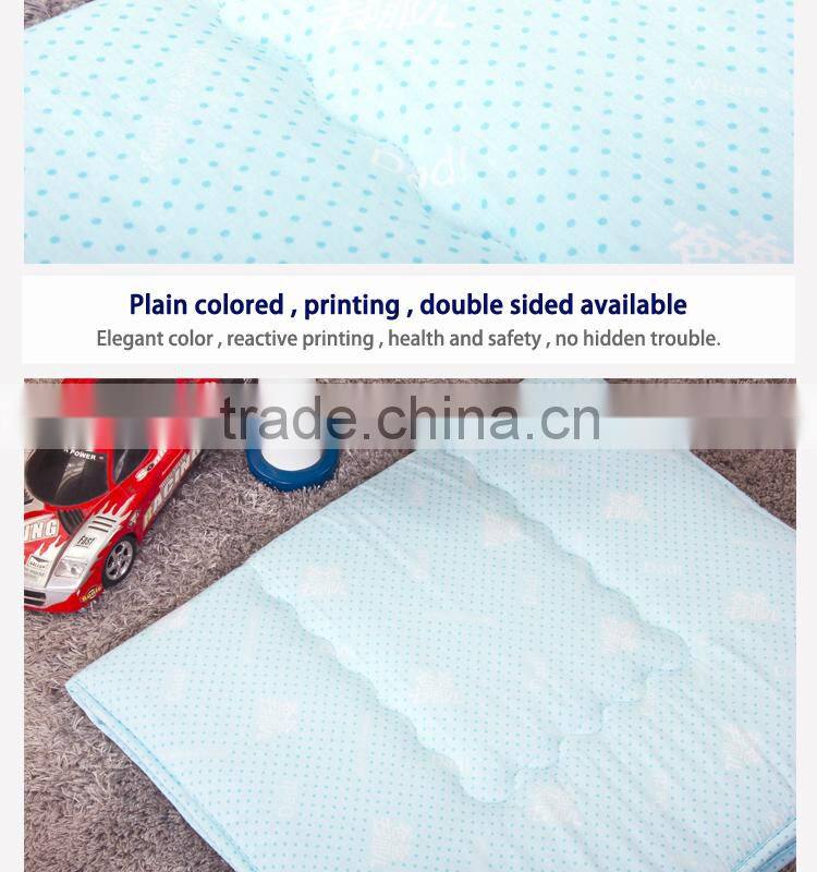 Newborn baby cotton thick bedding mattress baby mat blue color
